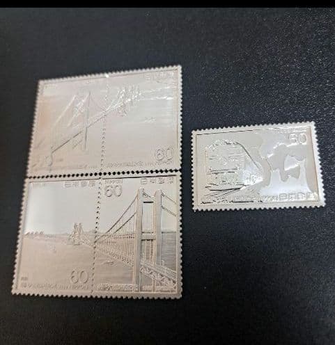純銀レリーフ　極美品　3枚セット　日本製　限定品