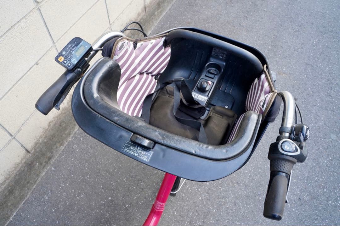 電動自転車 パナソニック ギュット 中古 子供乗せ アシスト 021803