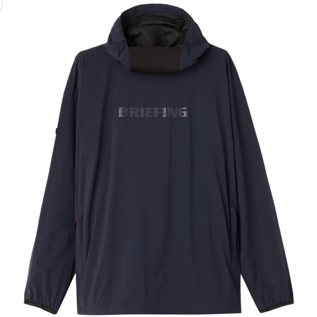 新品　BRIEFING　正規品　MS WIND HOODIE ネイビーL