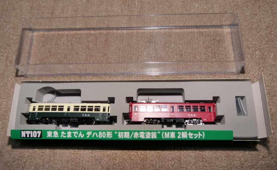 MODEMO NT107 東急たまでんデハ80形初期/赤電