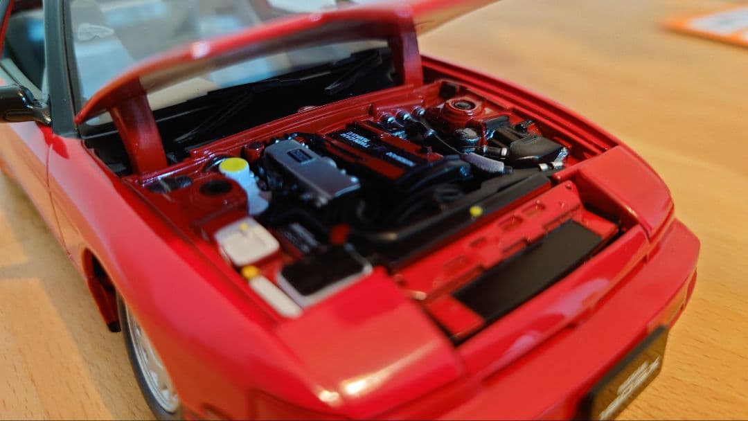 アオシマ DISM 前期 日産 180SX RPS13 1/24 ミニカー