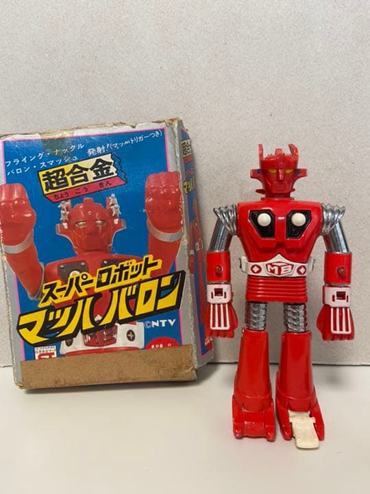 値下げ　美品⭐️ポピー超合金　スーパーロボット　マッハバロン