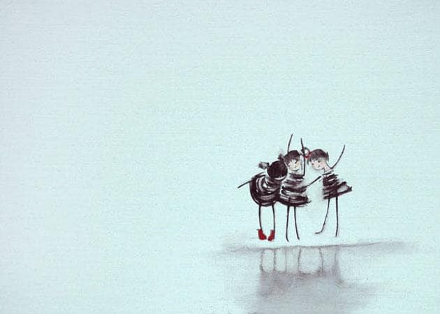油絵 菅家令子 絵 絵画 インテリア F4-081514 可愛い子供たち 影遊び