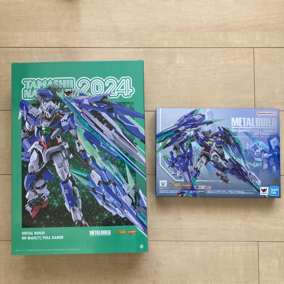 L BUILD ダブルオークアンタ フルセイバー＋オプションパーツ×１