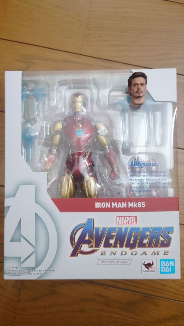 S.h.figuarts アイアンマン マーク85 カスタマイズヘッド