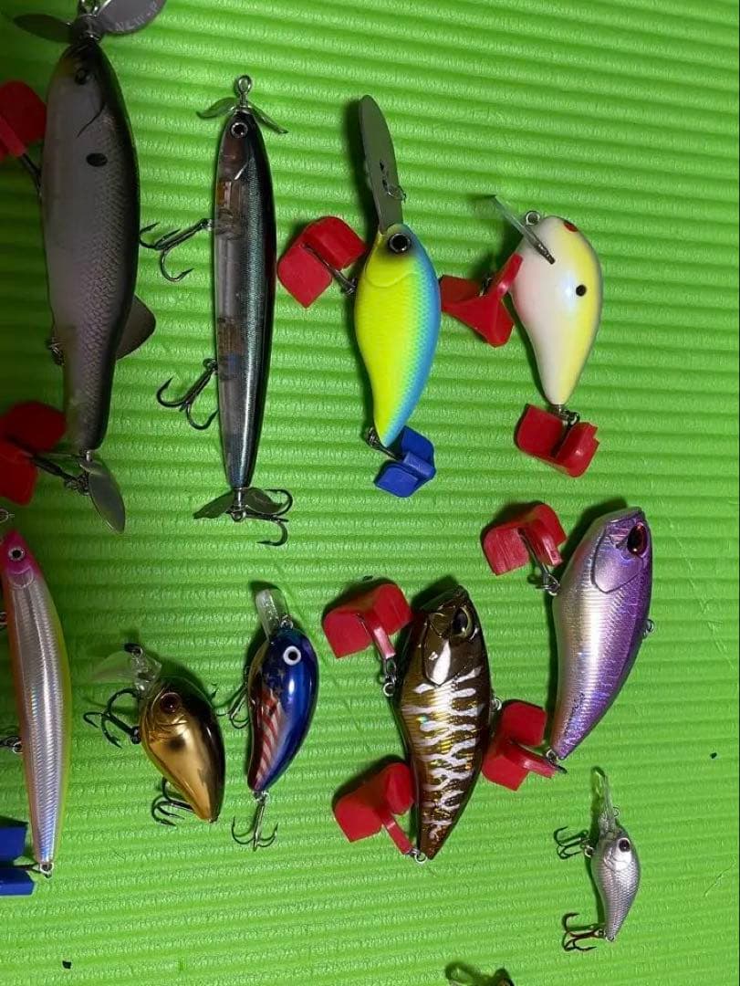 バス釣り　ルアーセット