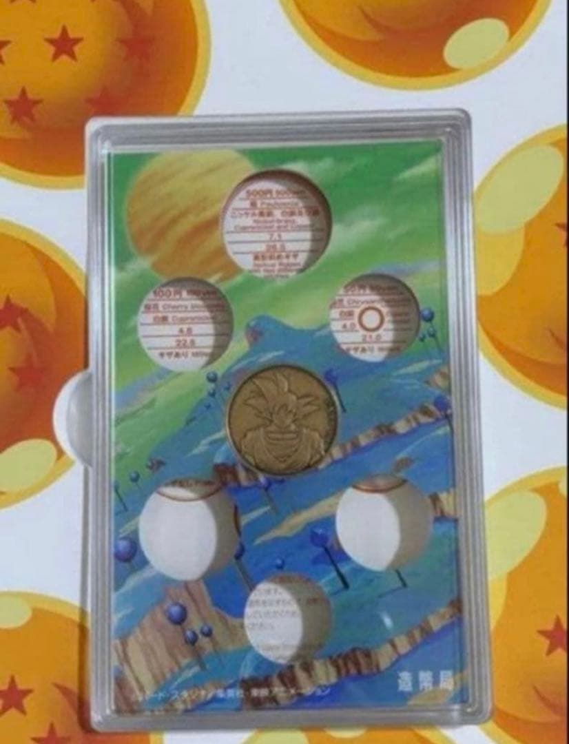 ドラゴンボール造幣局40周年記念 貨幣セット