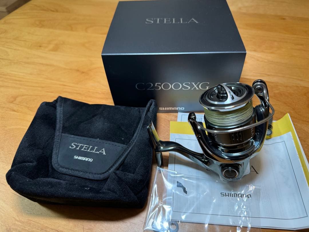 22 ステラ C2500SXG 美品 使用少なめ ボーンラッシュ0.5号150m