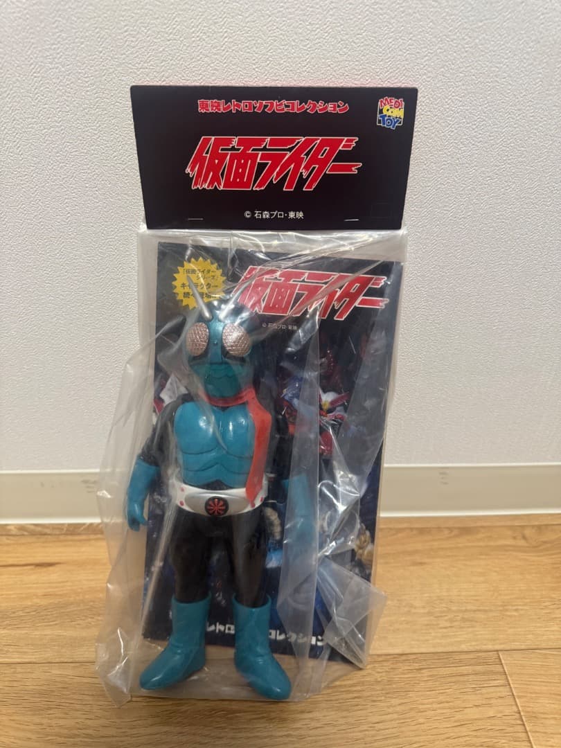 東映レトロソフビコレクション　仮面ライダー旧1号 本郷猛ヘッド 開催
