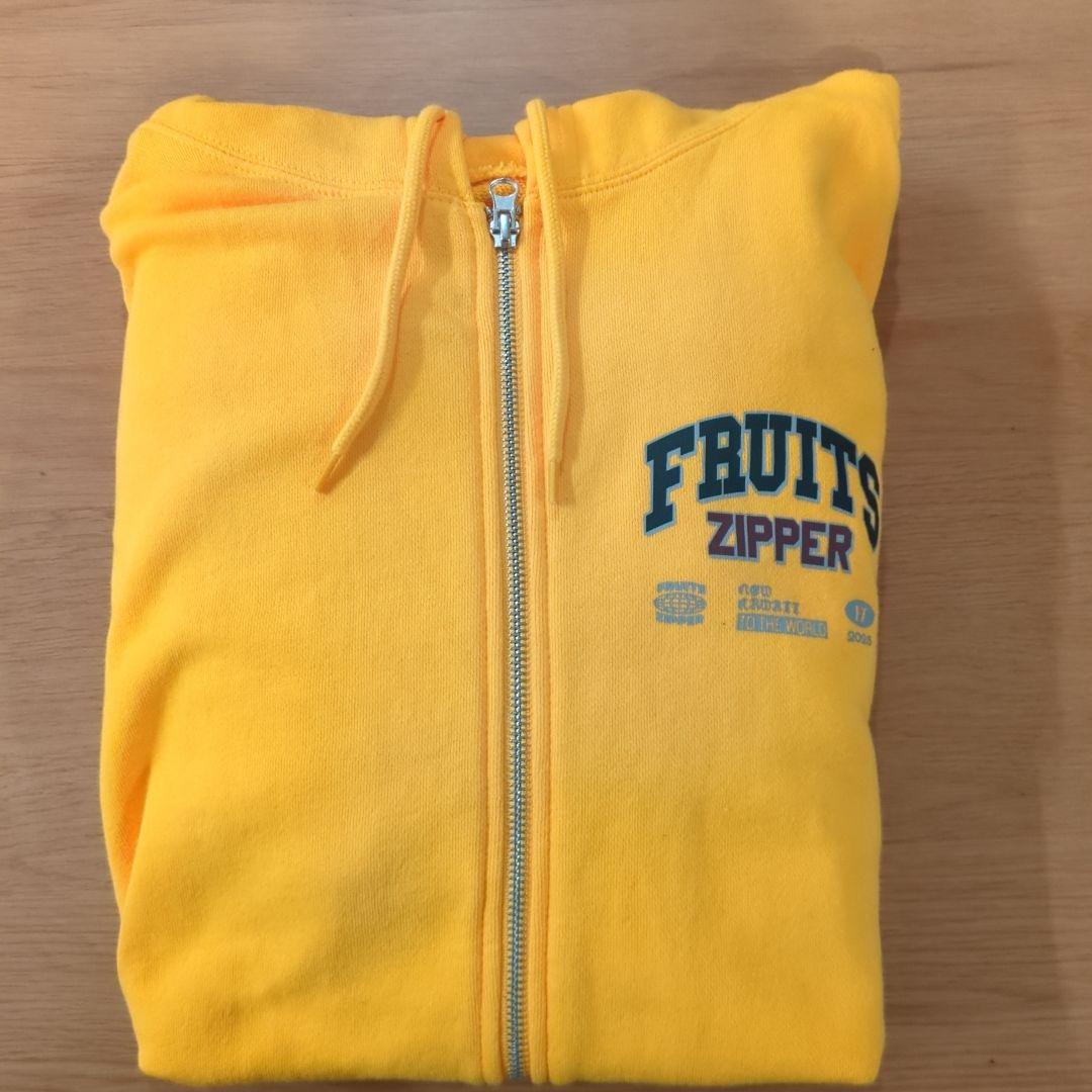 【未使用】FRUITS ZIPPER　鎮西寿々歌　FC会員限定パーカー