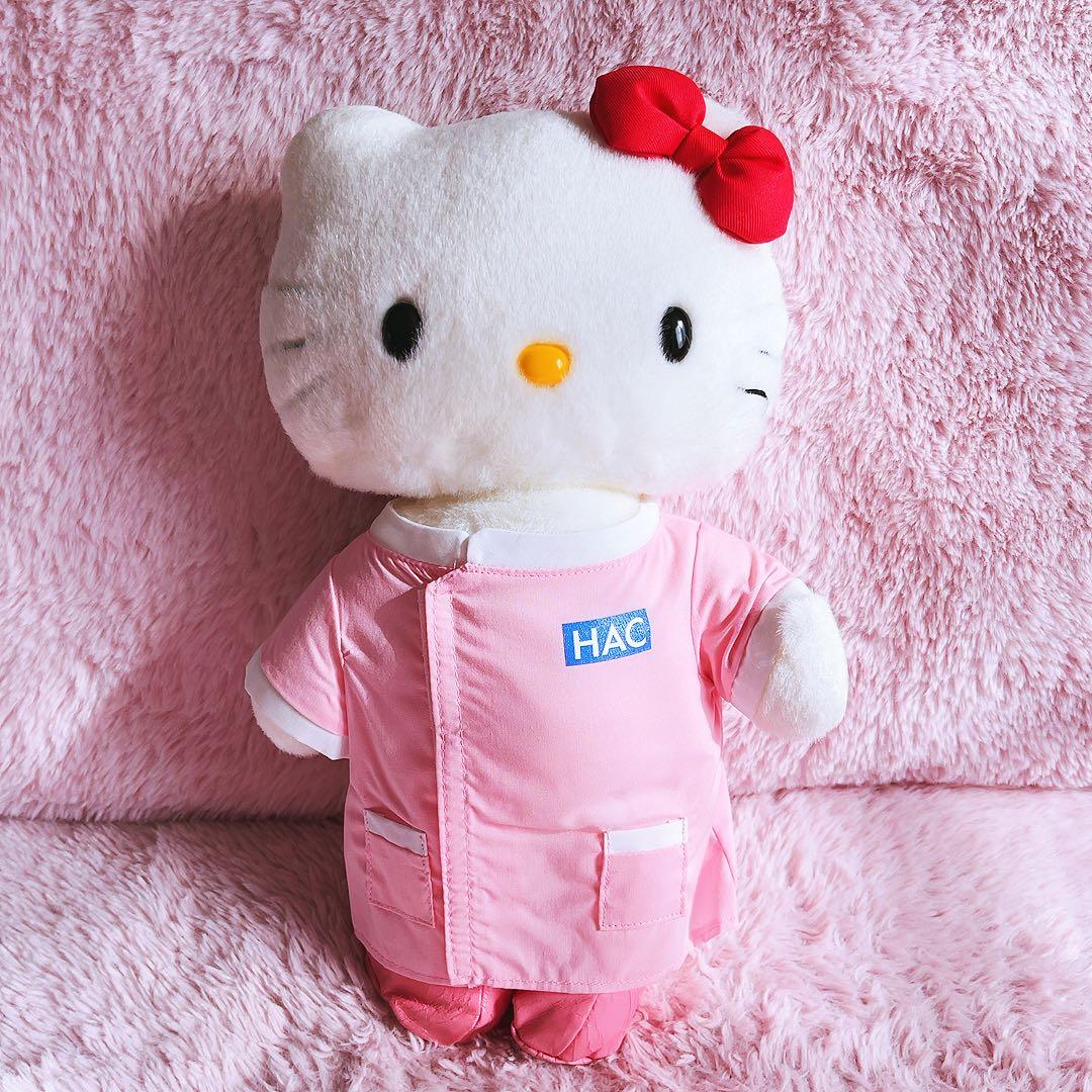 希少レア　ハローキティ　HACコラボ ぬいぐるみ　2003年製 サンリオ　レトロ