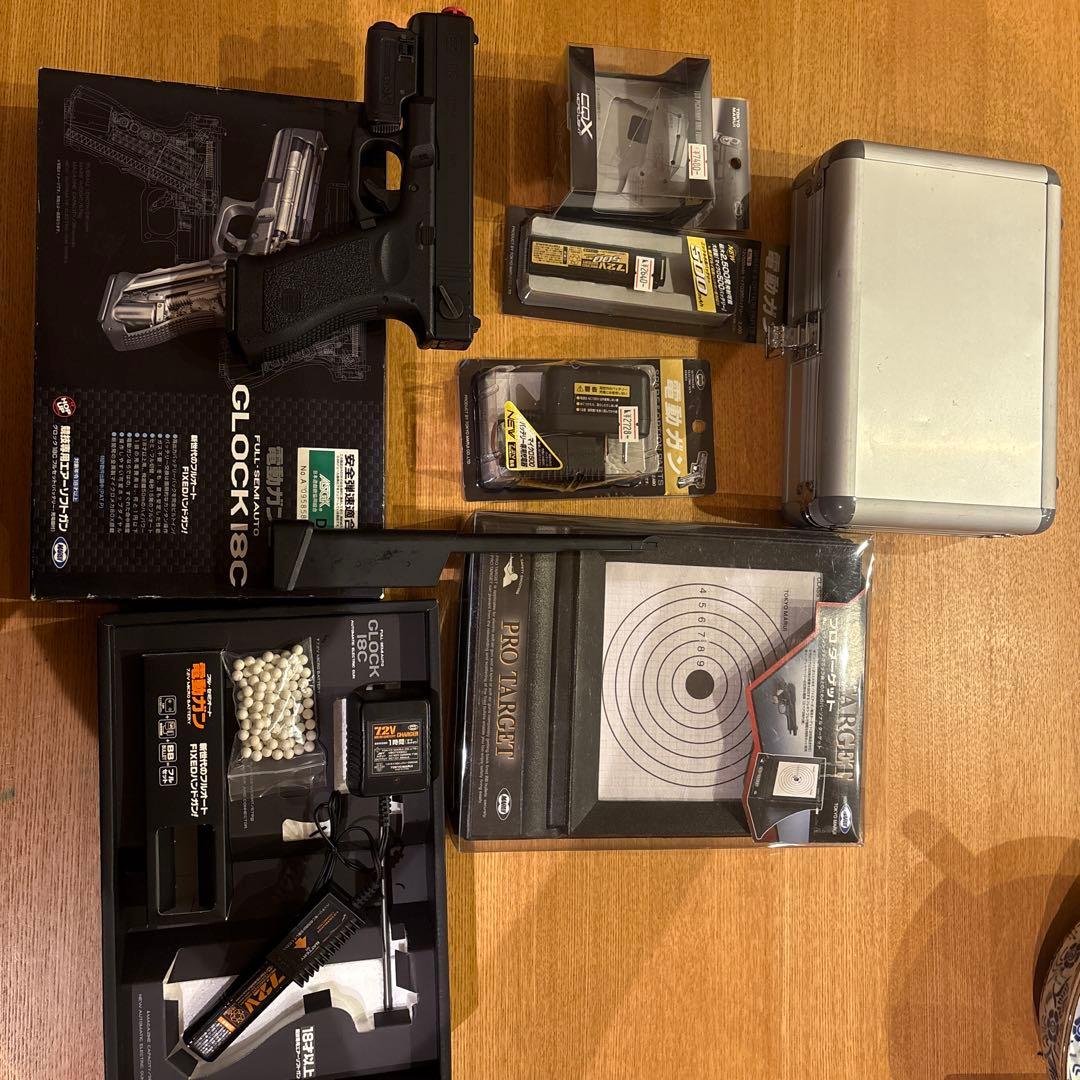 mako.p専用東京マルイ GLOCK 18C マイクロライト　予備バッテリー