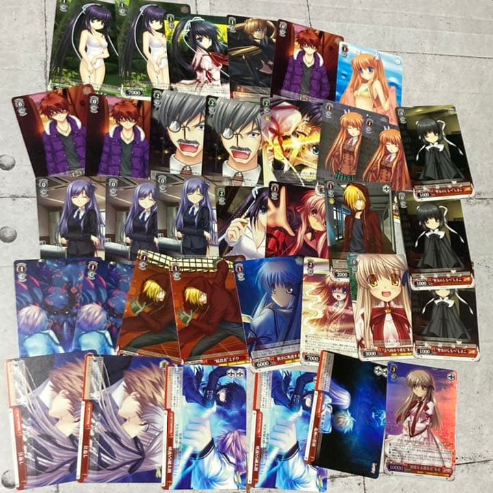 ヴァイスシュヴァルツ Rewrite デッキパーツ　全色