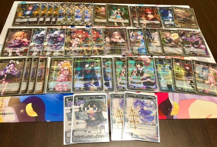 ウィクロス　にじさんじ　デッキ　パーツ　サイン多数