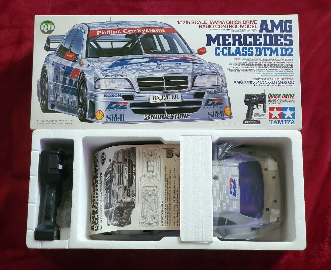 T*I様 【1995年当時物】タミヤ☆1/12『AMGメルセデスCクラスDTM・