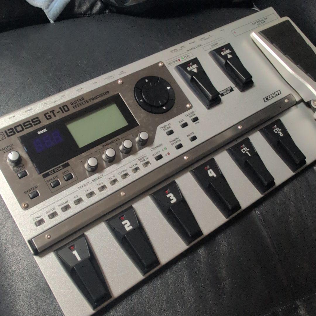 BOSS GT-10　ギターエフェクター　ACアダプター付き　マルチエフェクター