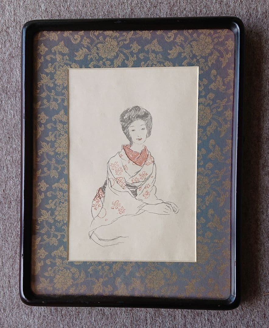 素描夢二の女