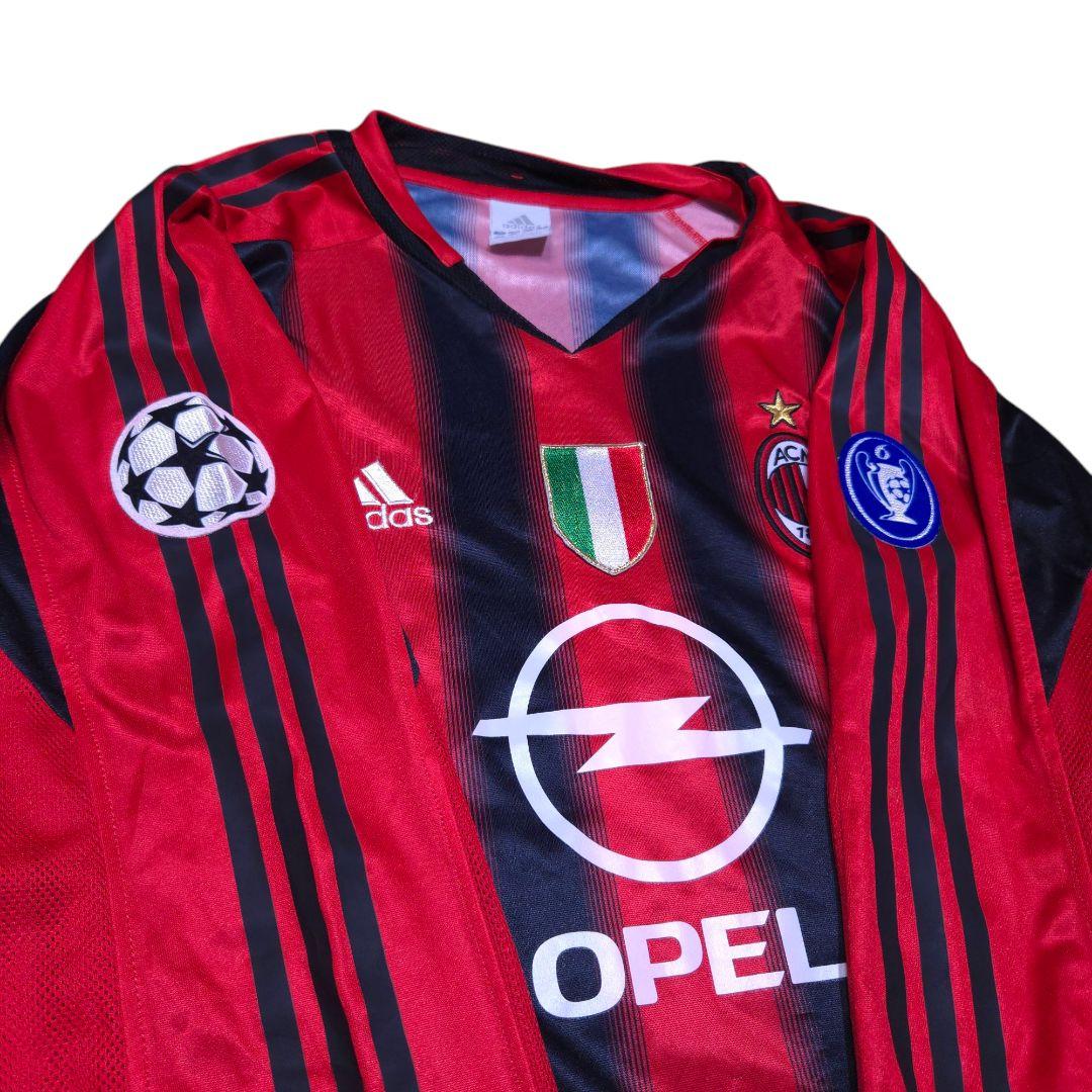 adidas 04-05 ACMILAN長袖ユニフォーム　3マルディーニ　ミラン