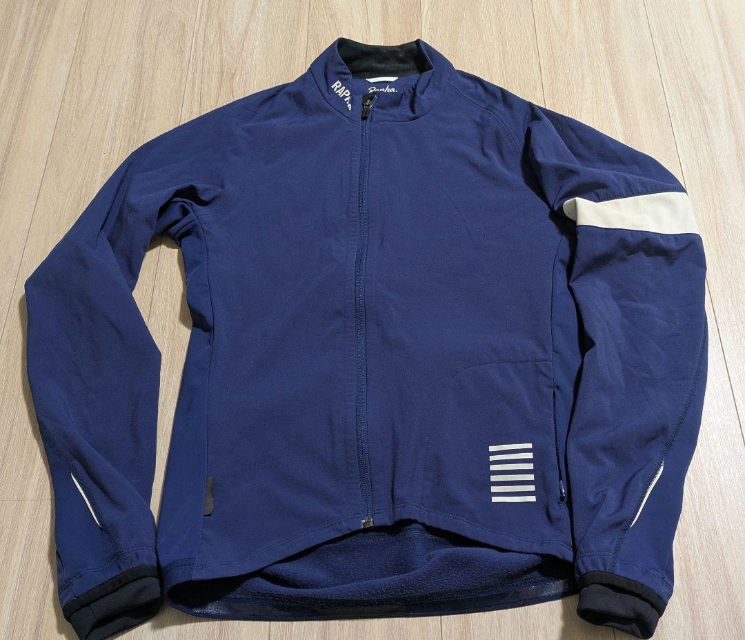 Rapha Mens Pro Team ジャケット Mサイズ ネイビー 　裏起毛