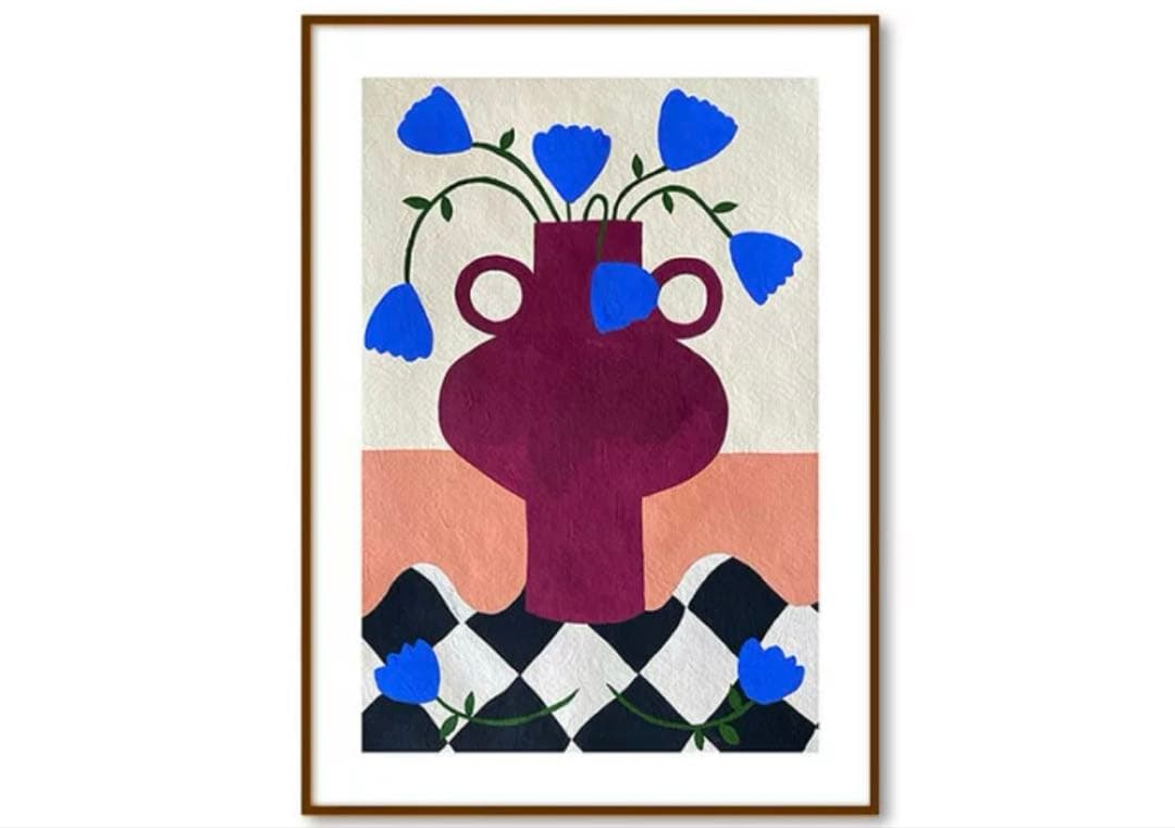 現代アート 絵画　ポスター