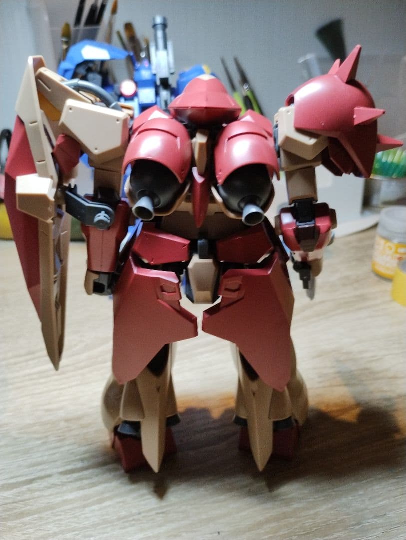 HG メッサー　グスタフ・カール　組み立て済み＋ガルバルディβクリアカラー