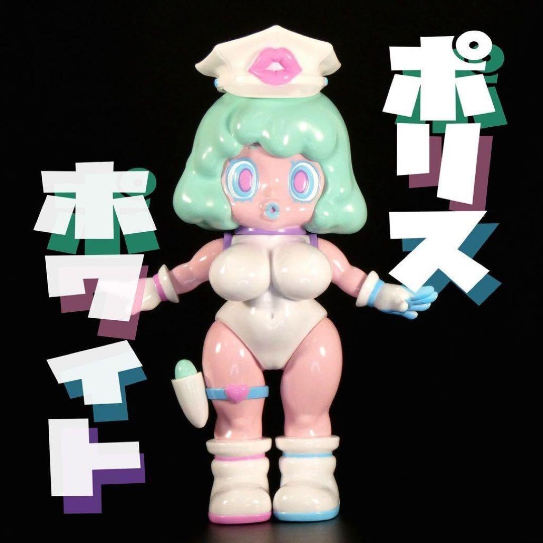 美品【人気ソフビ】スライムガール　スラコ①