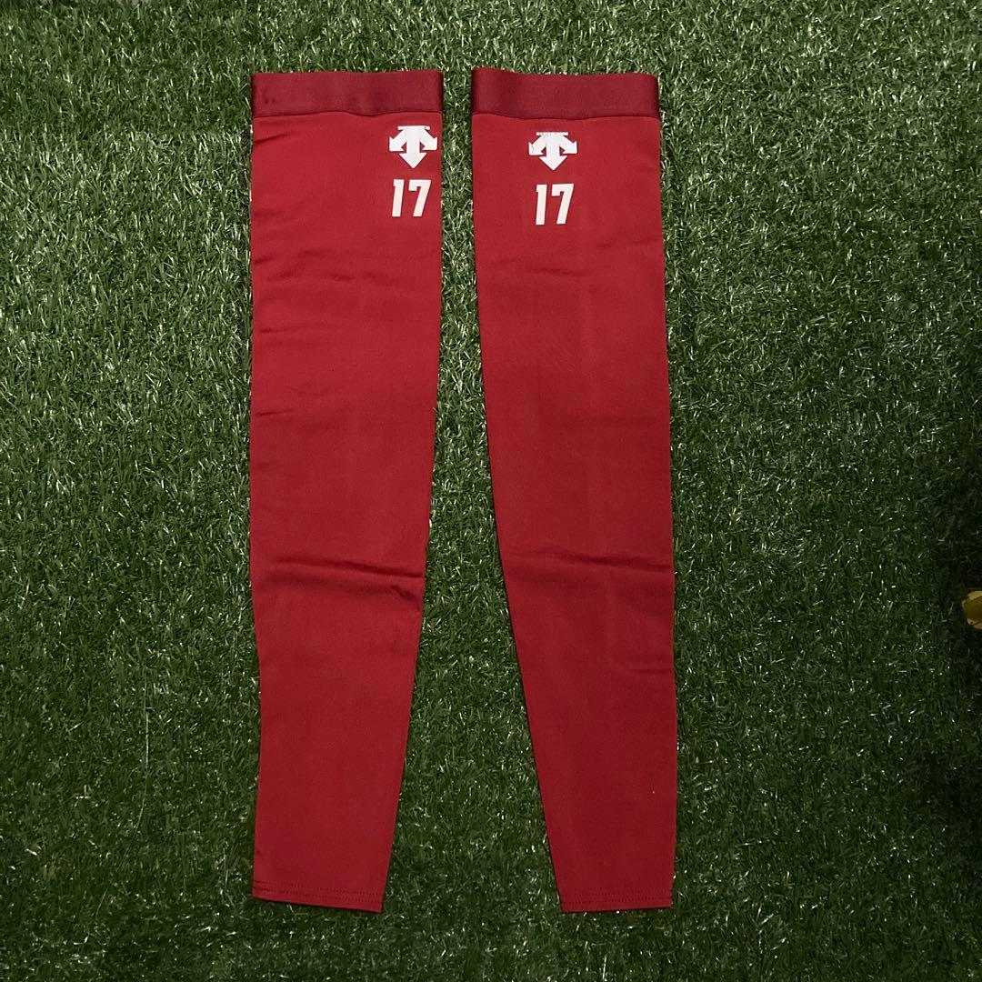 大谷翔平 選手支給品 デサント アームスリーブ エンゼルス
