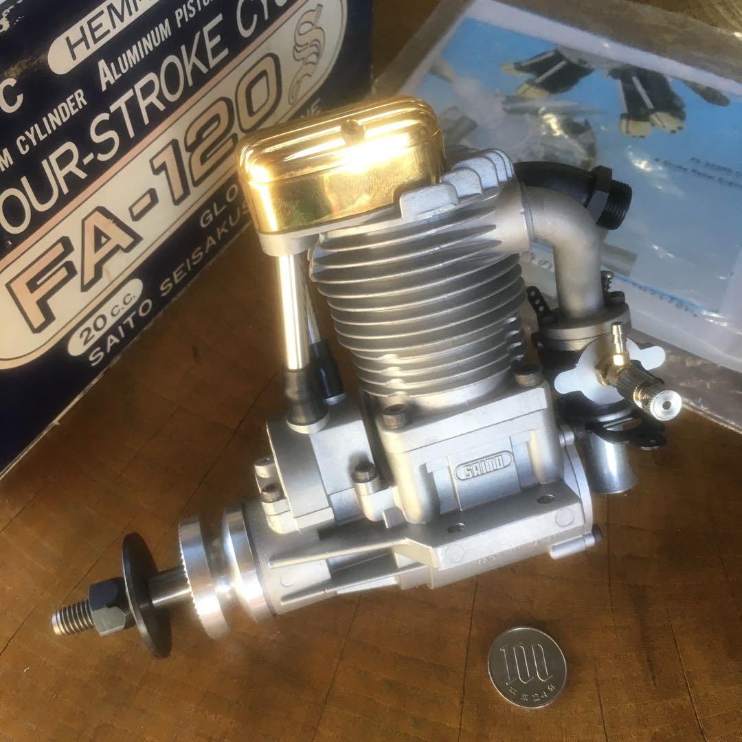 SAITO 4ストロークエンジン　FA-120（DP）