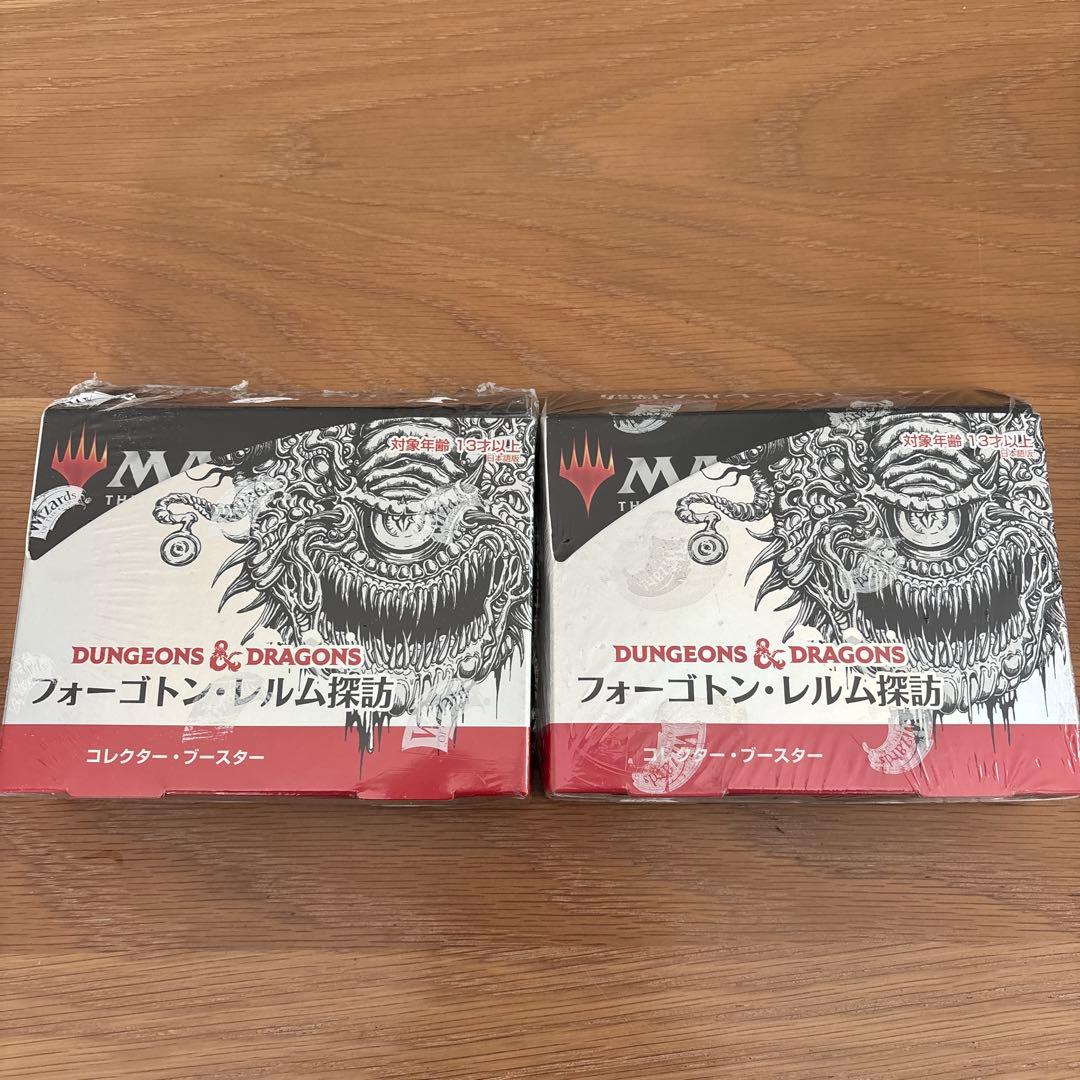 MTG フォーゴトン・レルム探訪　コレクター・ブースター　日本語版　2BOX