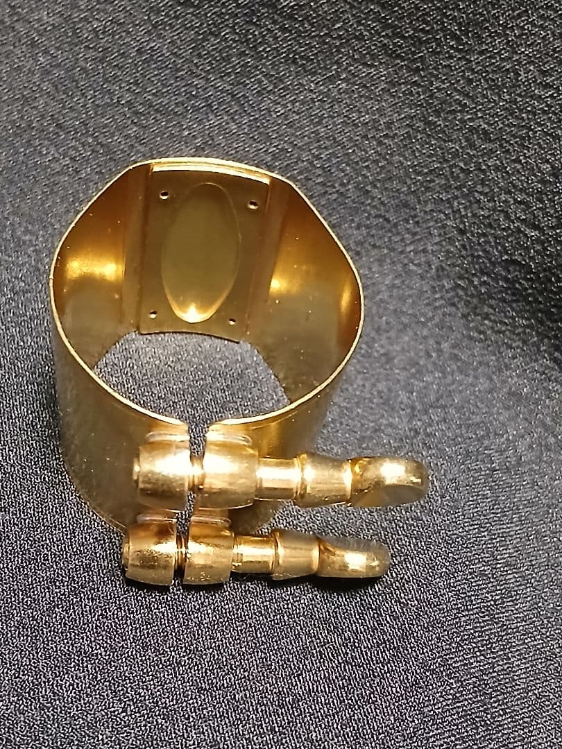 テナーサックス　リガチャー　ハードラバー用　Boston Sax 超美品