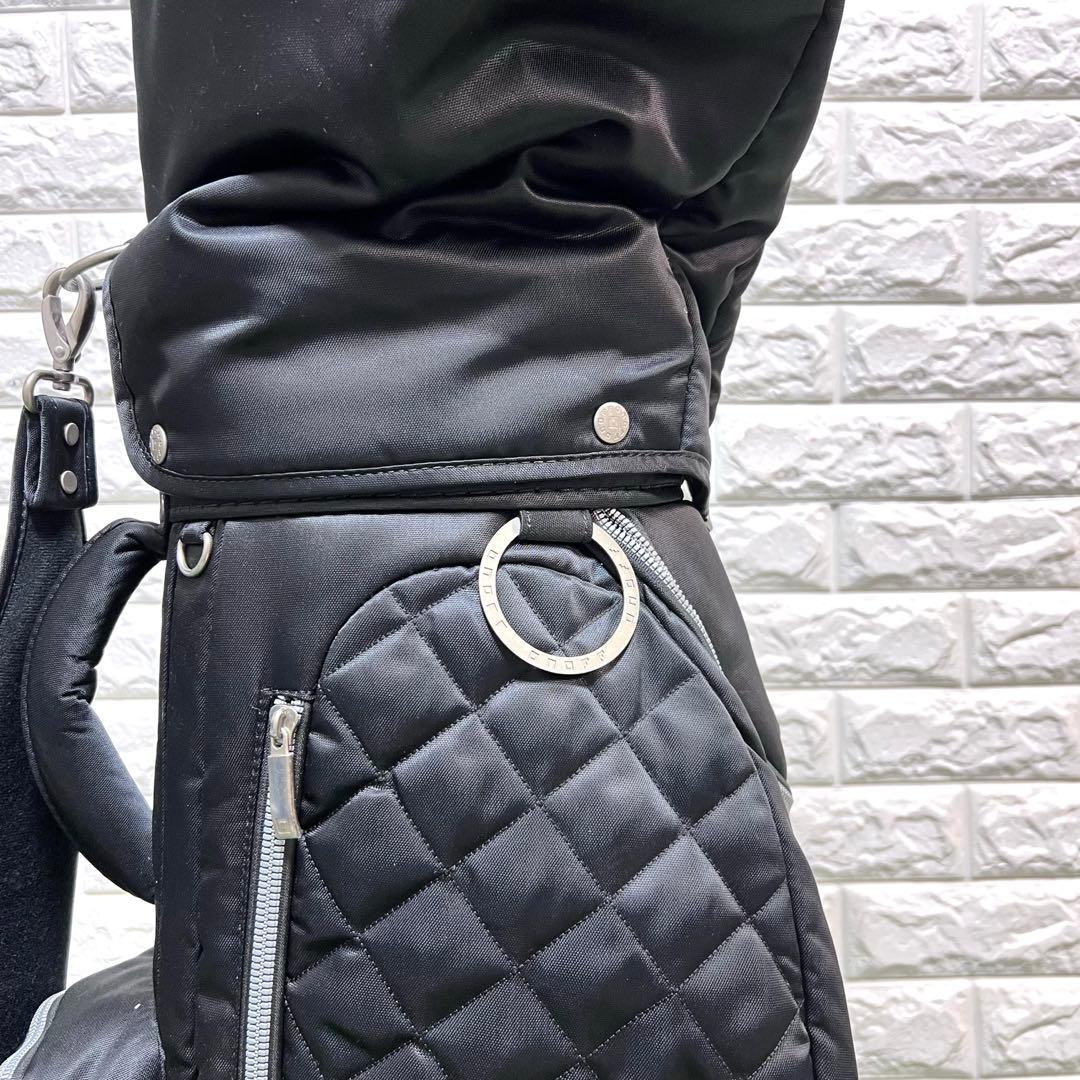 美品　ONOFF オノフ キャディバッグ 9インチ　ブラック