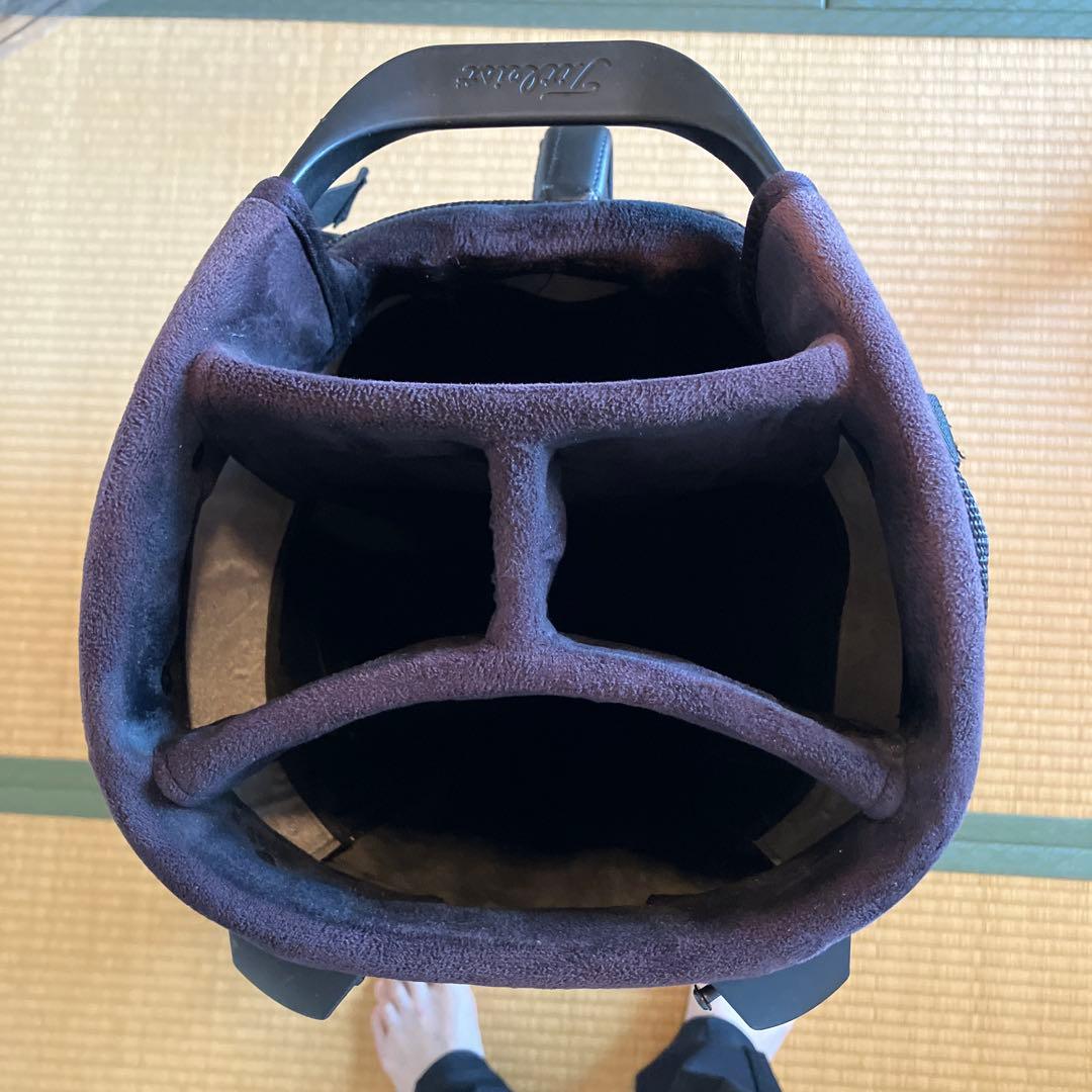 Titleist キャディバッグ ブラック/レッド