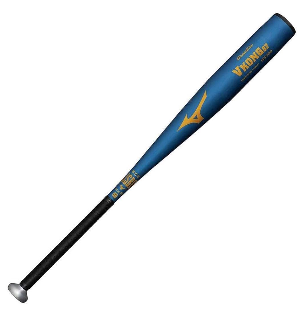 限定カラー ミズノ 軟式野球用金属製 Vコング02 ミドルバランス