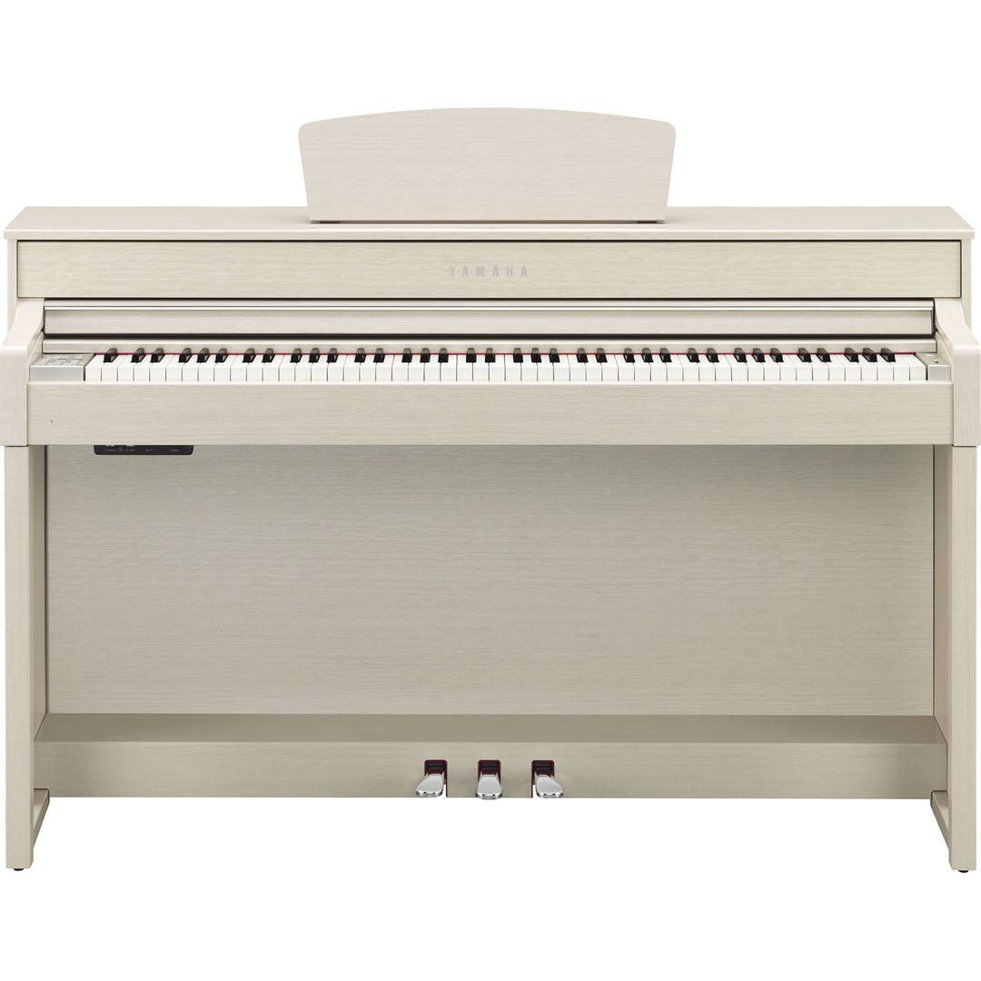 【美品】YAMAHA クラビノーバ CLP-535WA ホワイト 椅子・説明書付