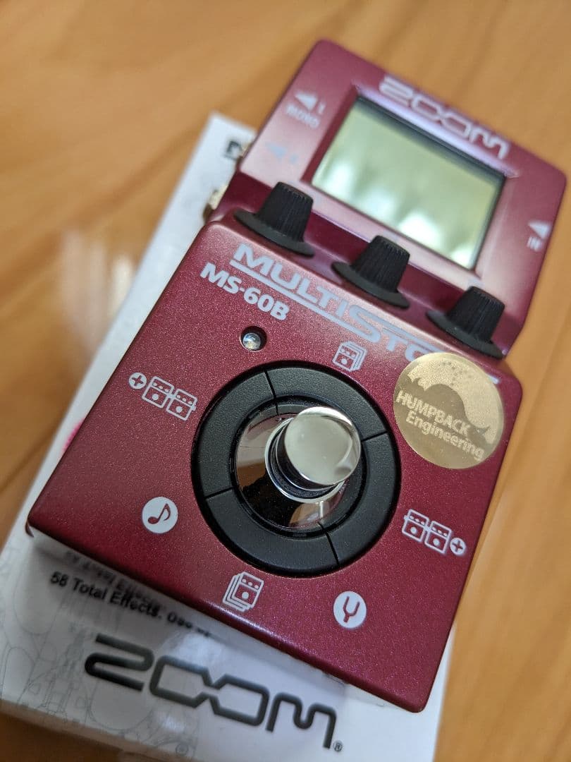 ベース ZOOM MS-60B HUMPBACK engineering ModV2
