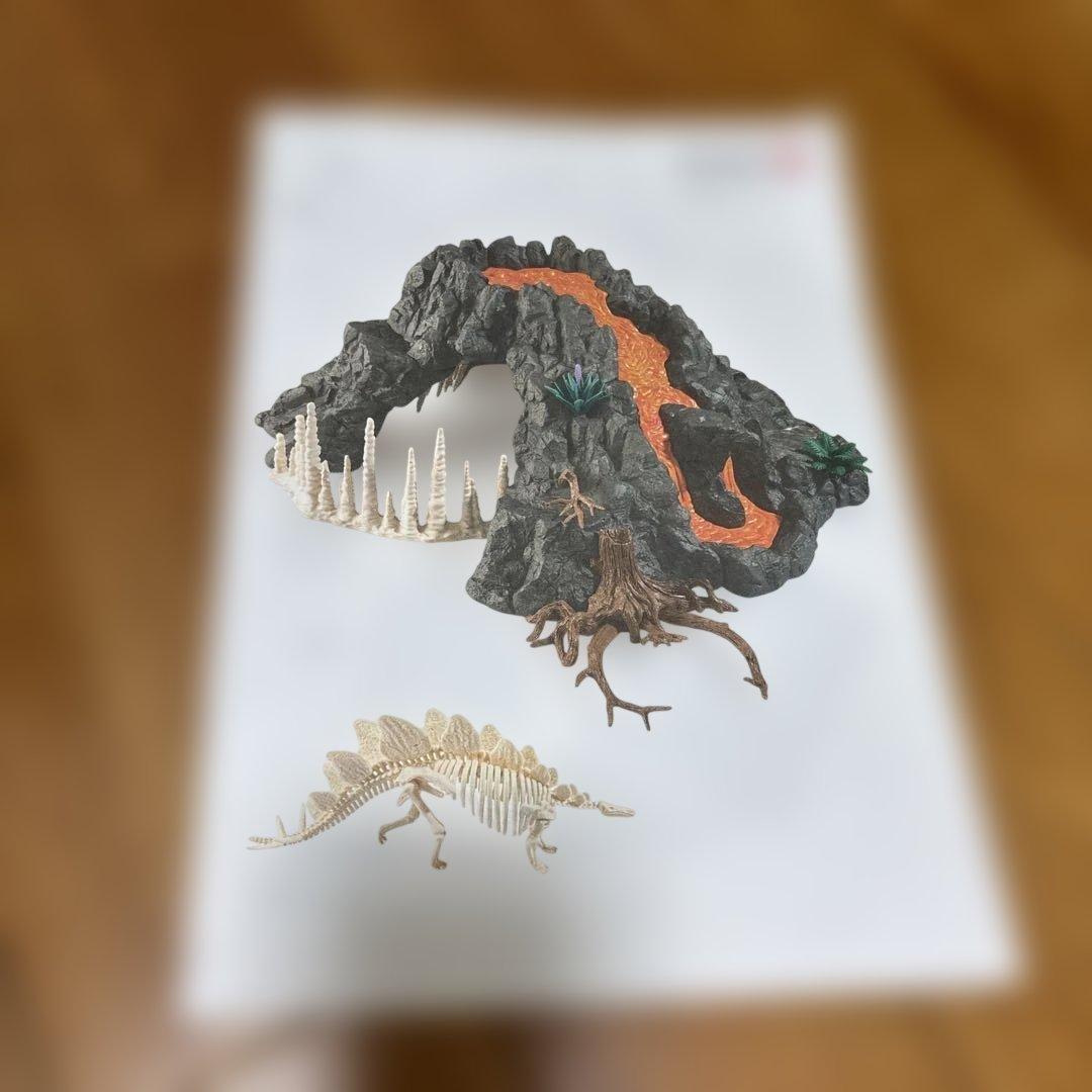 Schleich Dino World 火山と恐竜セット