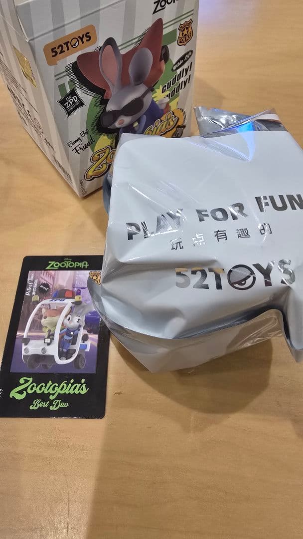 ズートピア 52TOYS シークレット フィギュア 正規品 内袋未開封
