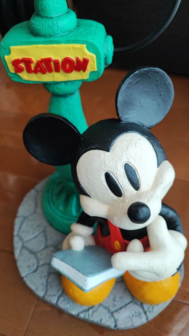 DISNEY ディズニー　ミッキー・マウス　スリッパラック　セトクラフト　置物