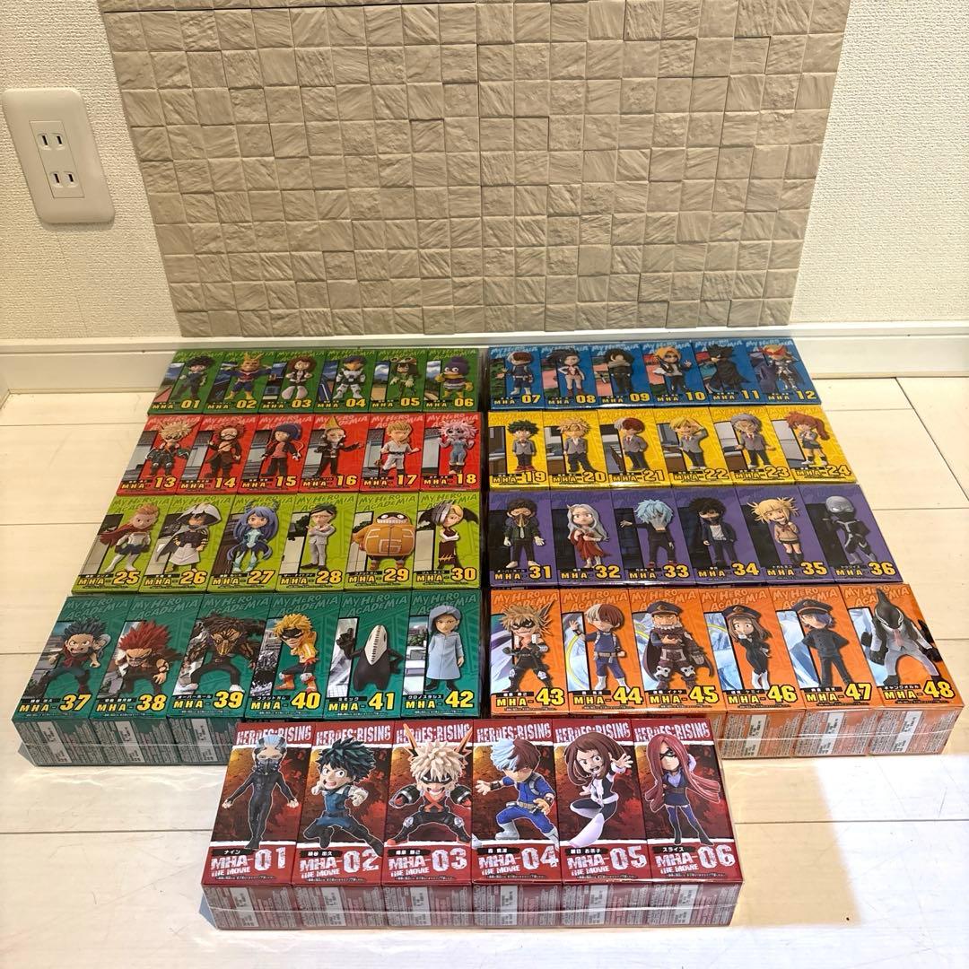 僕のヒーローアカデミア　ワーコレ54体セット