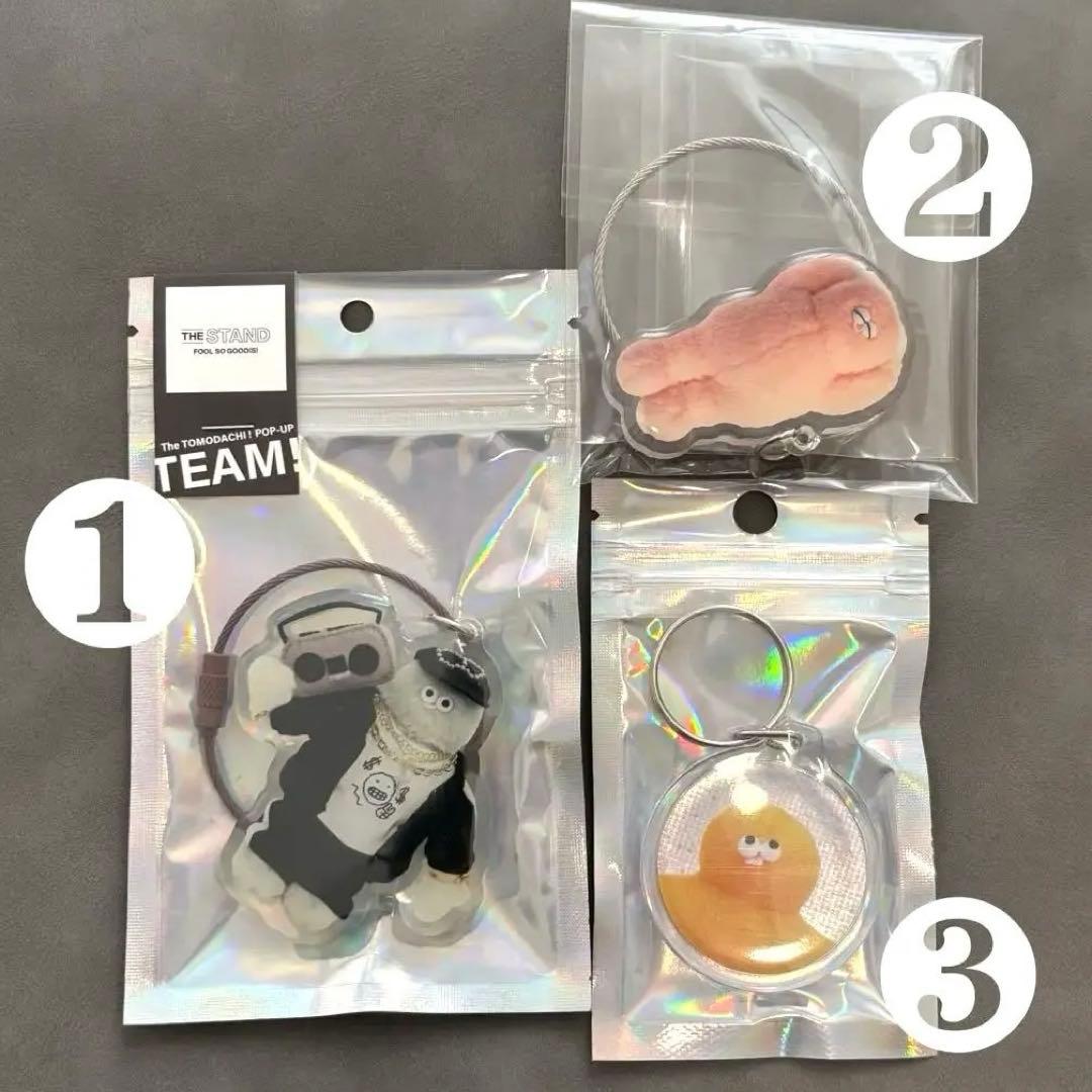 【バラ売り可】The TOMODACHI! アクリル キーホルダー 6点セット