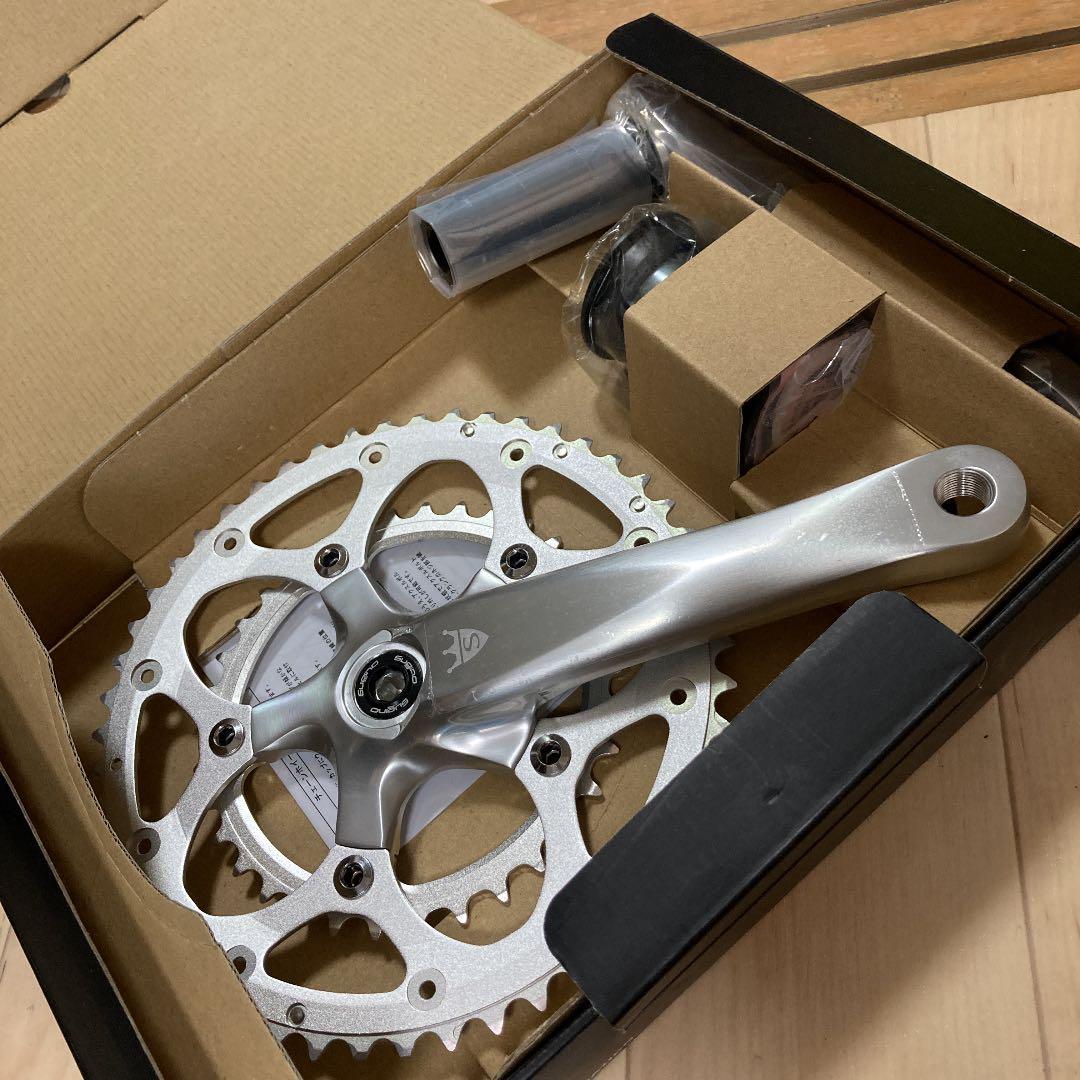 【新品未使用】スギノ クランク 170mm 50×34T ST スチール BB
