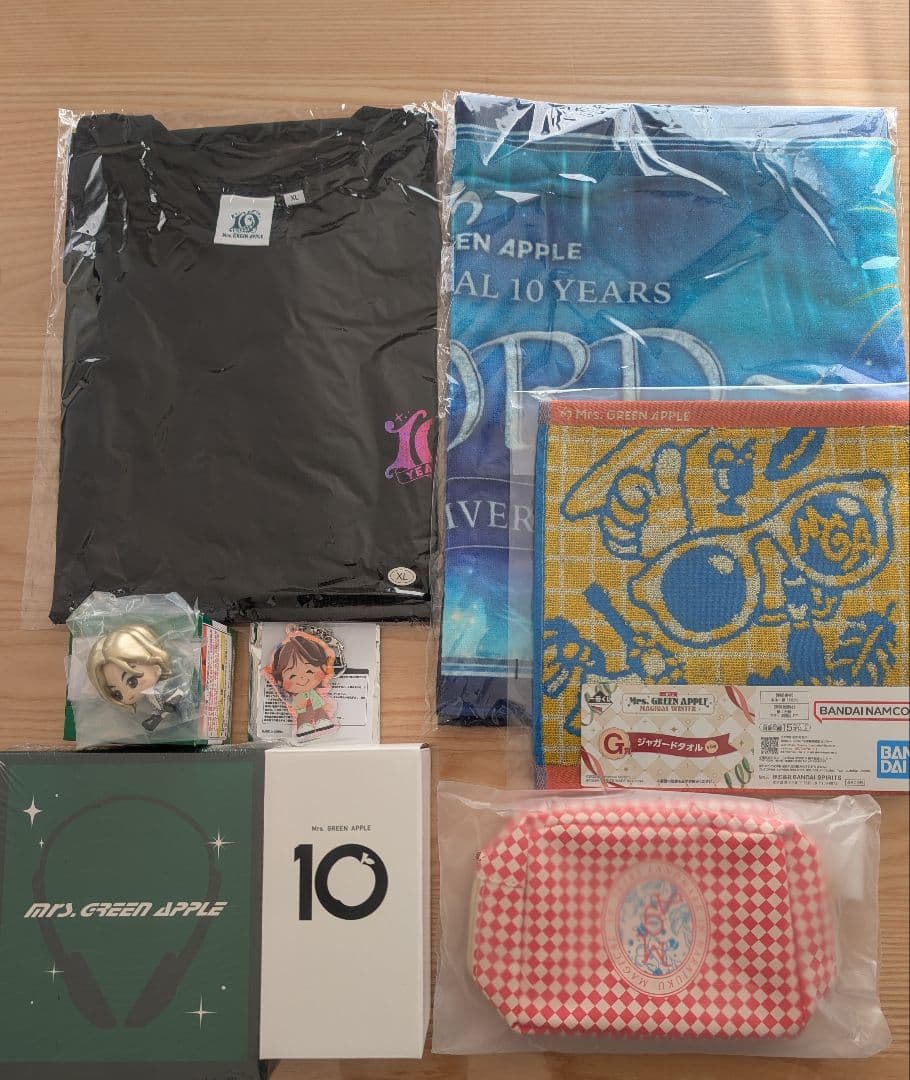 【最終セール！】Mrs.GREEN APPLE 10周年記念グッズセット