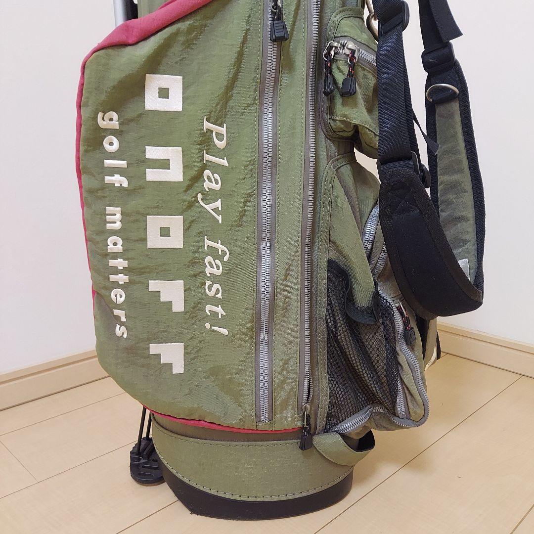 ONOFF オノフ 軽量 キャディバック スタンド ★希少カラー
