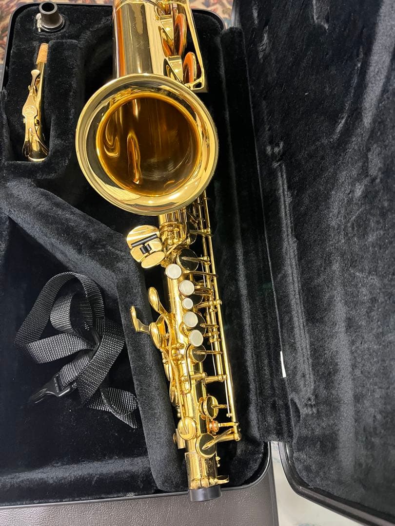 YAMAHA アルトサックス ゴールド ケース付き