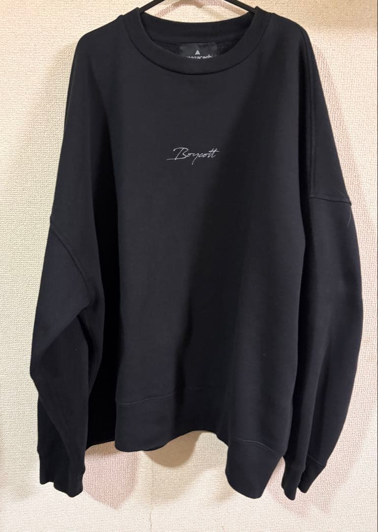 amazarashi BOYCOTT ビッグ スウェット XL