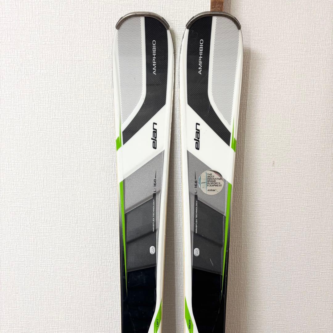 美品　スキー板 ELAN(エラン) AMPHIBIO168
