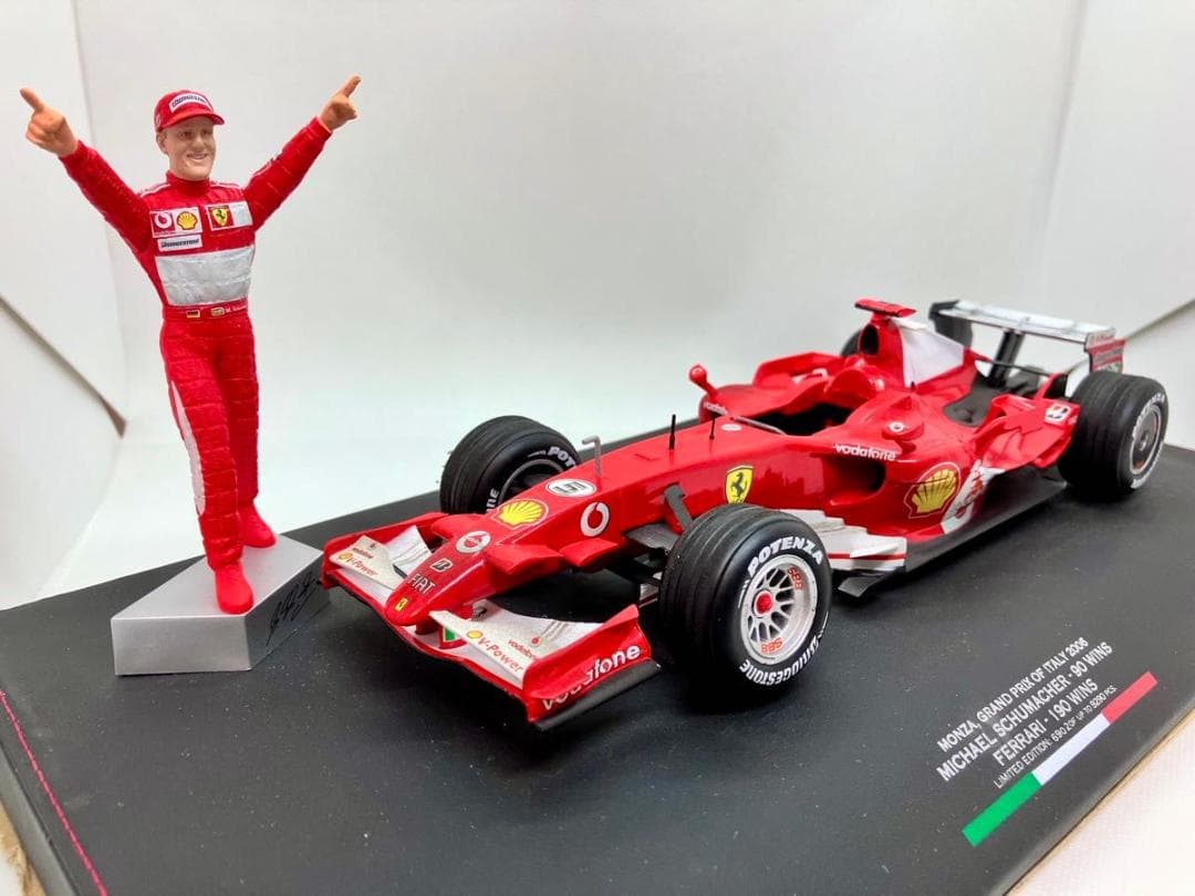 1/18★フェラーリ248F1★2006イタリアGP★M.シューマッハ通算90勝