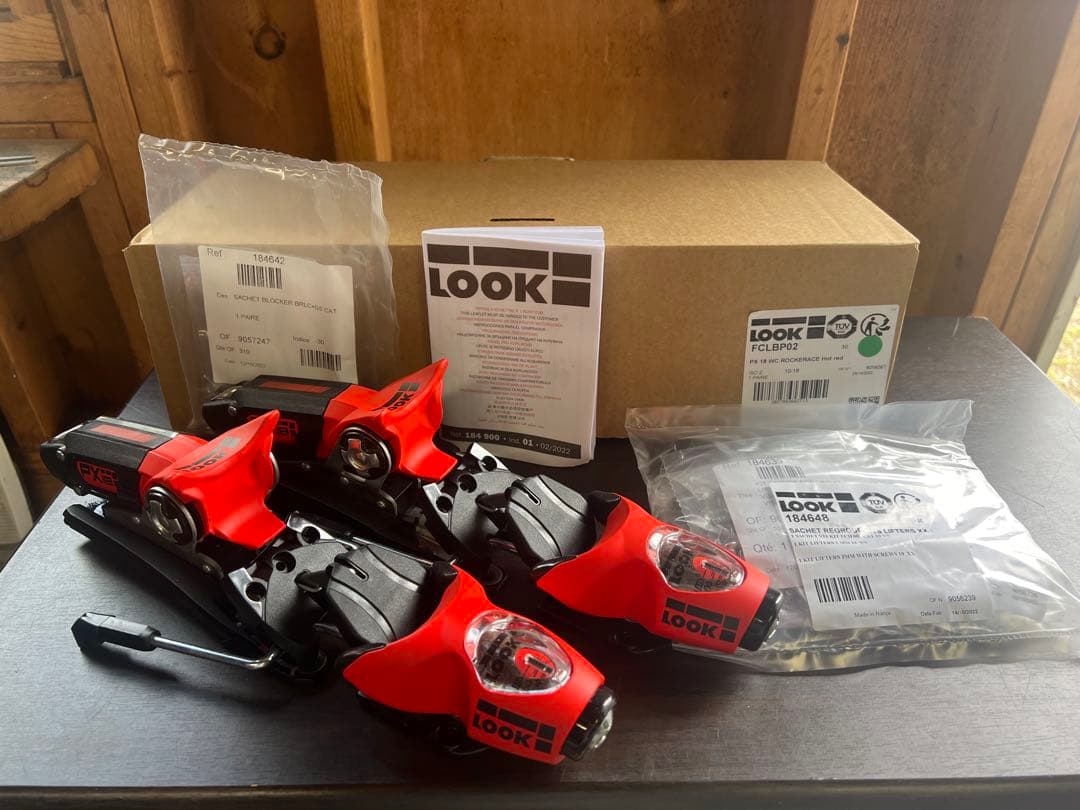 新品未使用　LOOK PX18 ROCKERRACE Hot red