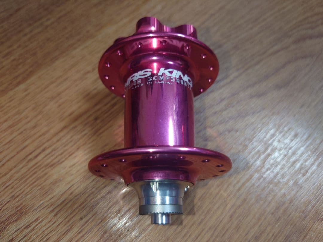 Chris King クリスキング フロントハブ ピンク 未使用品
