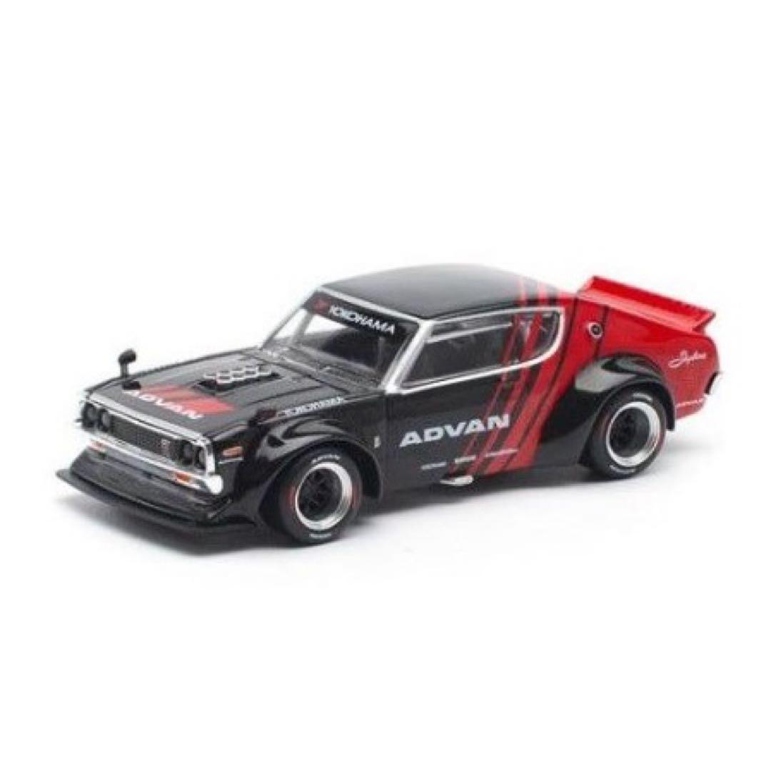 【 ひまわり】 正規輸入品 1/64 ケンメリ & ハコスカ アドバン